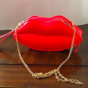#Hot Pink Aldo Lip Bag